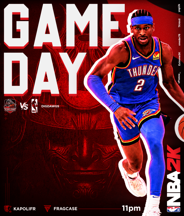 EsportSaturlity's tweet photo. 🏀@HOFWorld2K
🆚#digdawgs

Line Up 🛡️
@vPionne_
@Extreme5K
@onedar76
@TK4mil
@yagi2k

On enchaîne avec un nouveau match 🔥
https://t.co/Kv5rLB7VvJ https://t.co/oSORQsiIiX