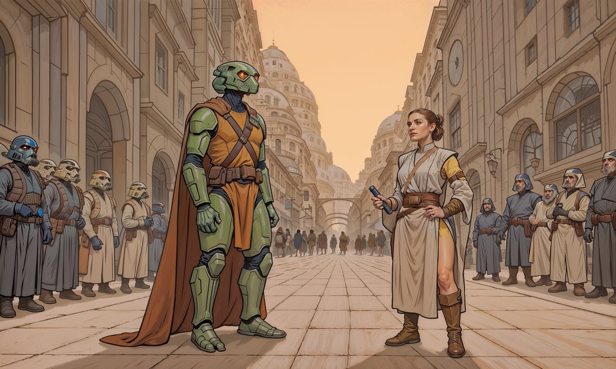 BadLordsJoss's tweet photo. Star Wars Girl. https://t.co/MiVmXS1wBN