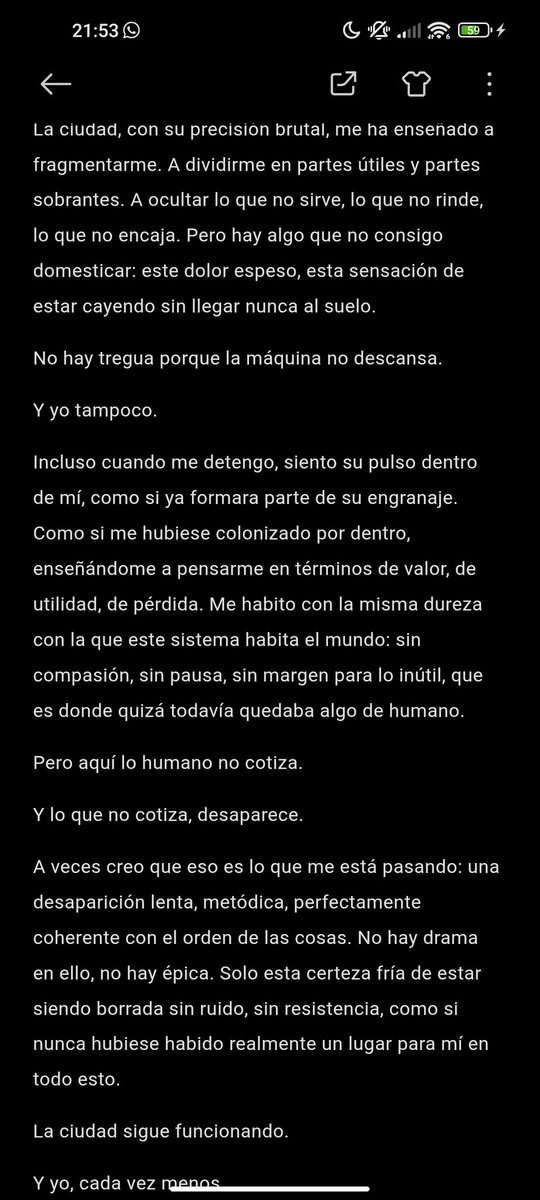MariquillaMoon's tweet photo. He escrito para no desangrarme https://t.co/z0Tf7KJfZL