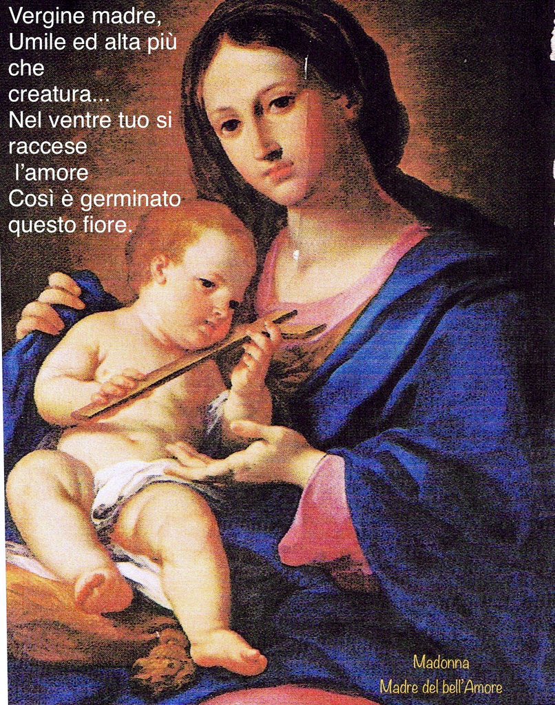 AldinaConsolini's tweet photo. #6maggio 
#MeseDiMaria
“Maria custodiva queste cose, meditandole nel suo cuore"
Maria accoglie e riflette sugli eventi della vita di Gesù con fede, stupore e amore

#MaterChristi
fa che accogliamo e meditiamo la parola di Gesù nel cuore come facesti tu.
#AveMaria🙏
#Buonanotte https://t.co/LAB63ix4xj