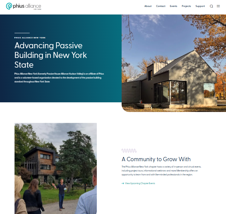 PHIUS1's tweet photo. It's never been easier to connect with your local Phius Alliance chapter thanks to our new chapter webpages 🌐

Learn more: https://t.co/WyuRMvv5ZV

#passivebuilding #passivehouse #greenbuilding #phiusalliance #sustainability #buildingconstruction https://t.co/KlJsPYDPHW