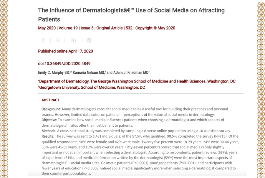 Journal of Drugs in Dermatology (JDD) tweet media