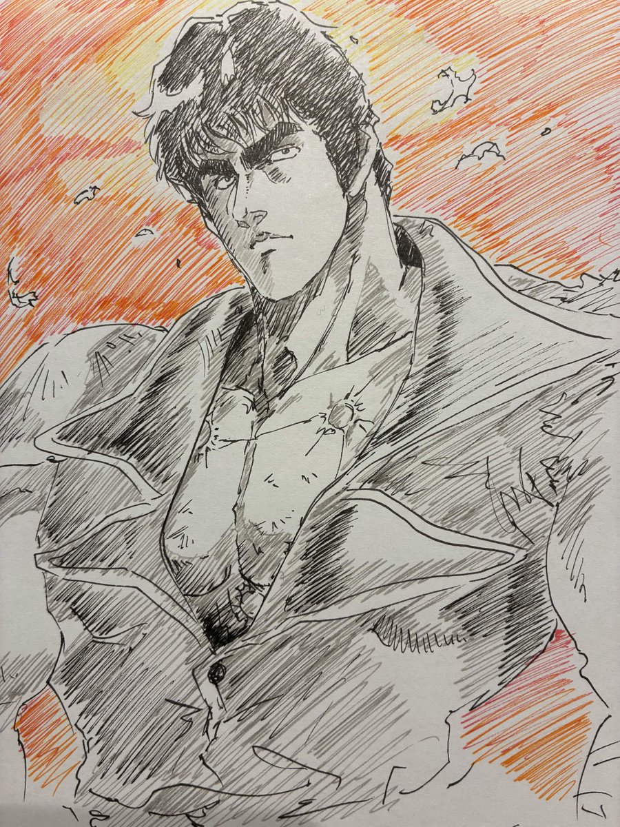 Here we have a new Tito drawing of Kenshiro from Hokuto No Ken.