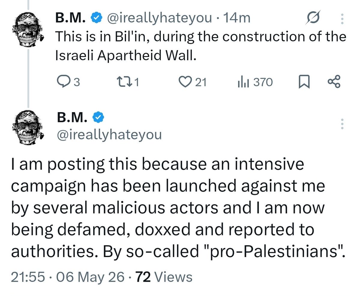 B.M. tweet media