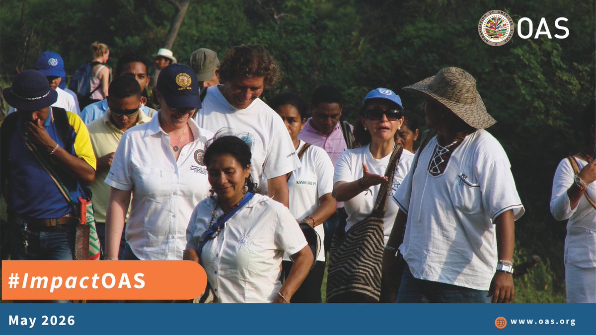 OAS_official's tweet photo. ⚽ Security for major events is built long before kickoff.

The #OAS supports countries in planning events like the 2026 World Cup through training, strategies, and regional cooperation.

Learn more 👉https://t.co/66jjiPFzst

 🔗 https://t.co/32aE8K5aX3 https://t.co/j9qNeyBu7Y