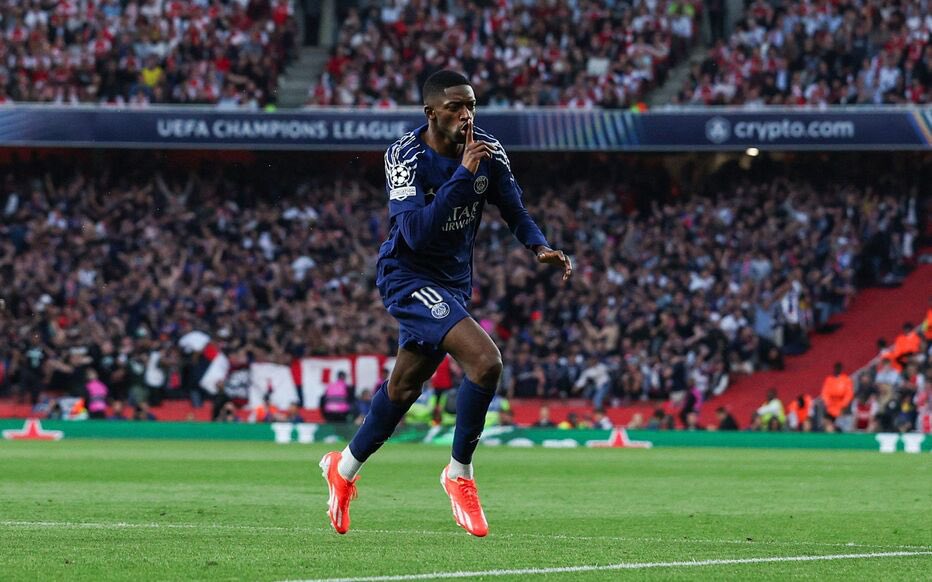 En demi finale de LDC, <a href="/dembouz/">Ousmane Dembélé</a> aime bien vous dire de la boucler.