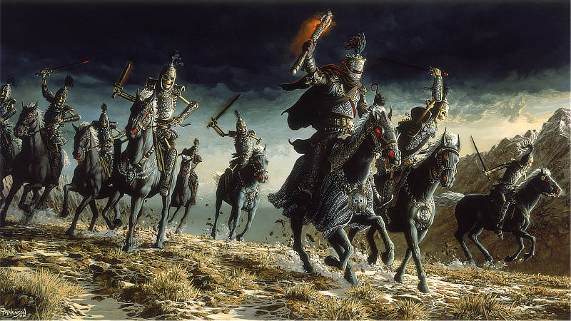 We don't need "consultants", we just look at old-school fantasy art for inspiration