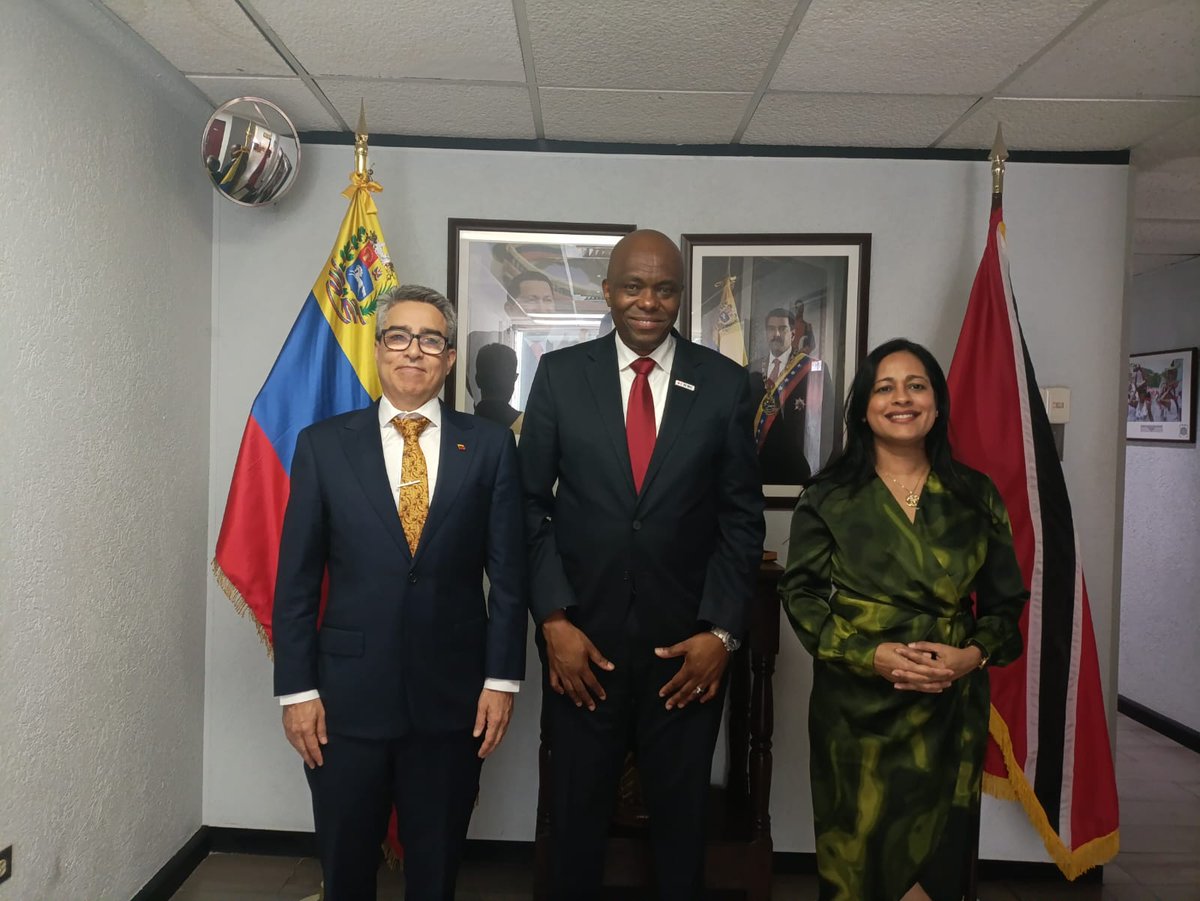 Embassy of Venezuela to Trinidad and Tobago tweet media