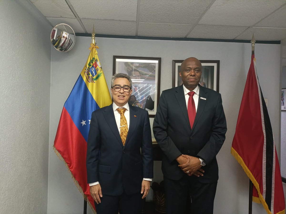 Embassy of Venezuela to Trinidad and Tobago tweet media