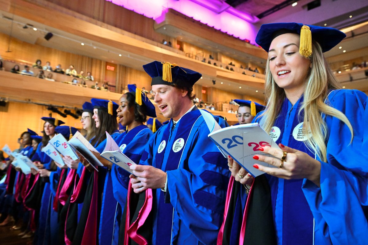 IcahnMountSinai's tweet photo. At the Icahn School of Medicine at Mount Sinai’s 2026 Commencement, our MD, PhD, and dual-degree graduates marked the culmination of years of dedication, discovery, and purpose.

With inspiring words from student speakers and the support of family, friends, and mentors, the evening reflected the passion and perseverance that define this class.

As these incredible individuals step into their next chapter, our graduates carry forward a commitment to advancing medicine, science, and compassionate care.

Congratulations to the Class of 2026.