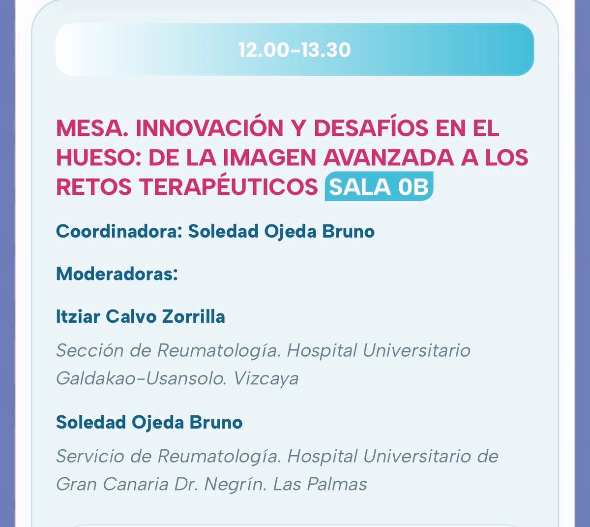 Reumasturias's tweet photo. Presencia asturiana en este congreso #Ser2026 
El Dr Luis Arboleya nos habla de la osteoporosis difícil de tratar y terapia secuencial o combinada. https://t.co/vtdeiVD0lU