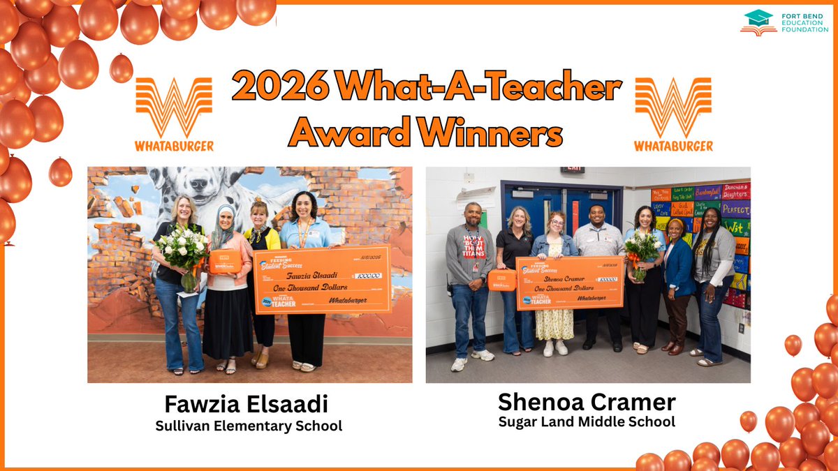 Fort Bend Education Foundation tweet media