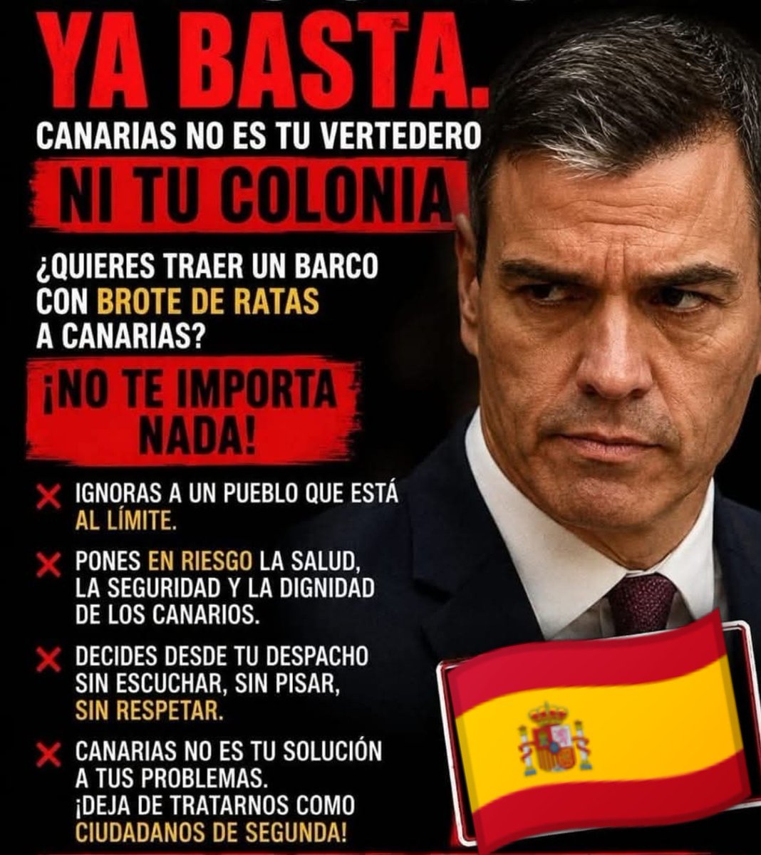 ‼️El virus que está destruyendo a España es <a href="/sanchezcastejon/">Pedro Sánchez</a> y su banda de sinvergüenzas .