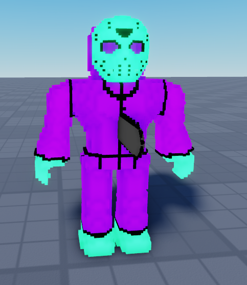 fun fact retro slasher's color pallette comes from the retro jason ...