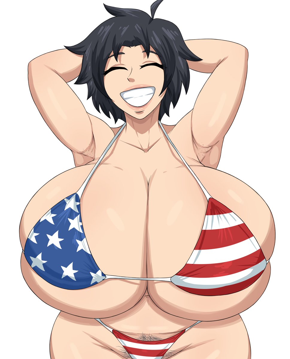 TheArtistDex2's tweet photo. Patriotic Tomboy pits n tits! https://t.co/UuEZyZ34Sk