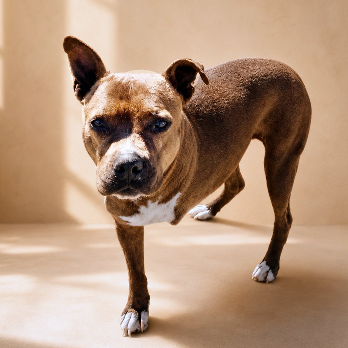 #Jaén
#JENN lleva toda su vida en el refugio. Tiene 9 años y 3 patitas

Es cariñosa y muy mimosona. Con otros perros es selectiva, pero con paciencia crea vínculos preciosos

Cada día el chenil se le hace más duro. Necesita una oportunidad

Contacto; abyda.adopciones@hotmail.com