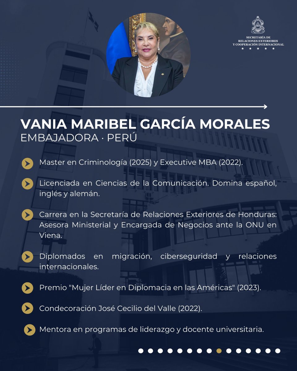 Cancillería Honduras tweet media