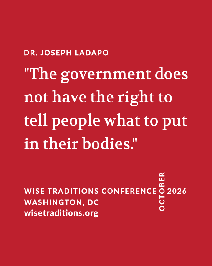 WestonAPrice's tweet photo. Dr. Joseph Ladapo will present the keynote at our Wise Traditions conference that'll be held October 16–18 in DC. Aaron Siri was scheduled to present, but unfortunately, he had a family commitment that entire weekend that he could not miss! We hope to hear from him another time. Meanwhile, we very much look forward to Dr. Ladapo's presentation. He is one of 40 speakers we hope you'll join us to listen to: https://t.co/bqdbemNTV4

Follow @FLSurgeonGen