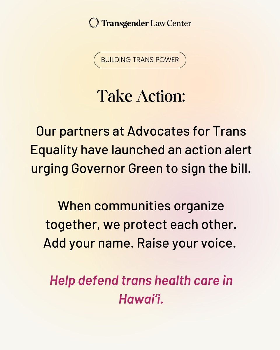 TransgenderLawCenter tweet media