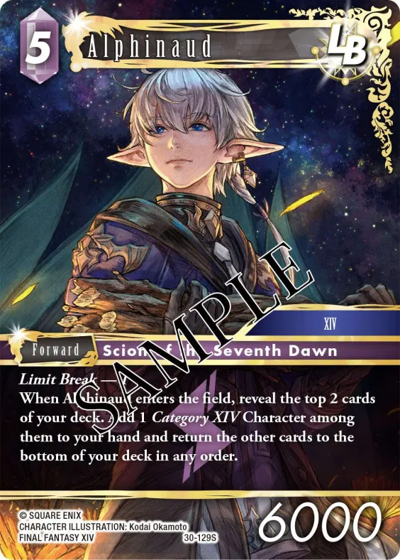 fftcgfr's tweet photo. Je vous partage les 5 cartes aux illustrations exclusives que vous pourrez retrouver dans le Starter Set FINAL FANTASY XIV

Les artworks sont absolument magnifiques😍
Alphinaud (30-129S)
Haurchefant (30-121S)
⬇️ https://t.co/Ai4BvJ7hgn