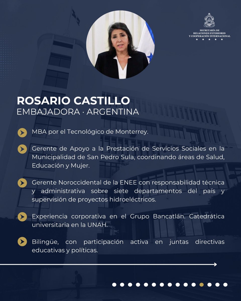 Cancillería Honduras tweet media