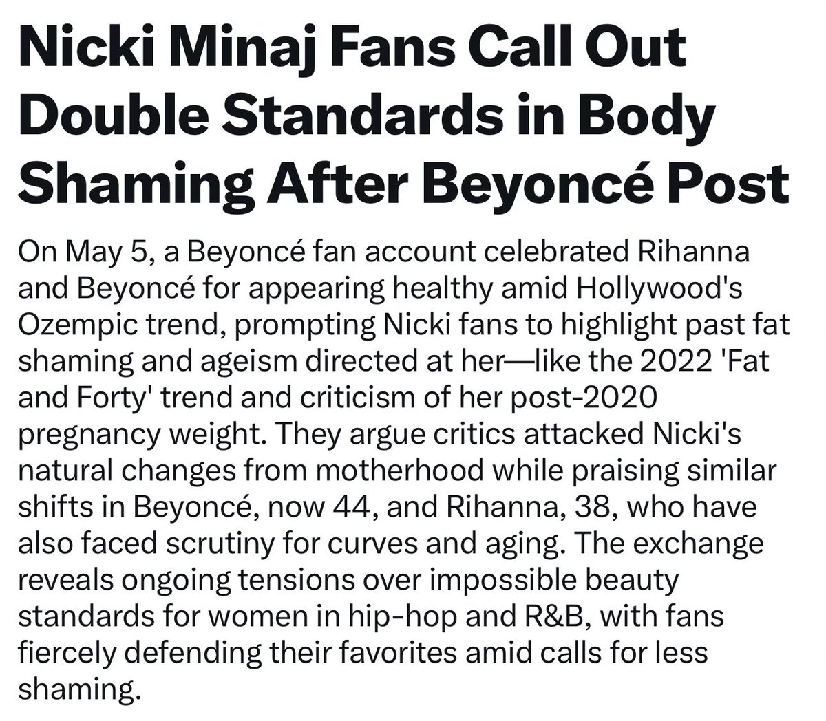 iAMKINGBEECH's tweet photo. I love these type of headlines 🚨😁🤭 https://t.co/JNZrQhZj0N