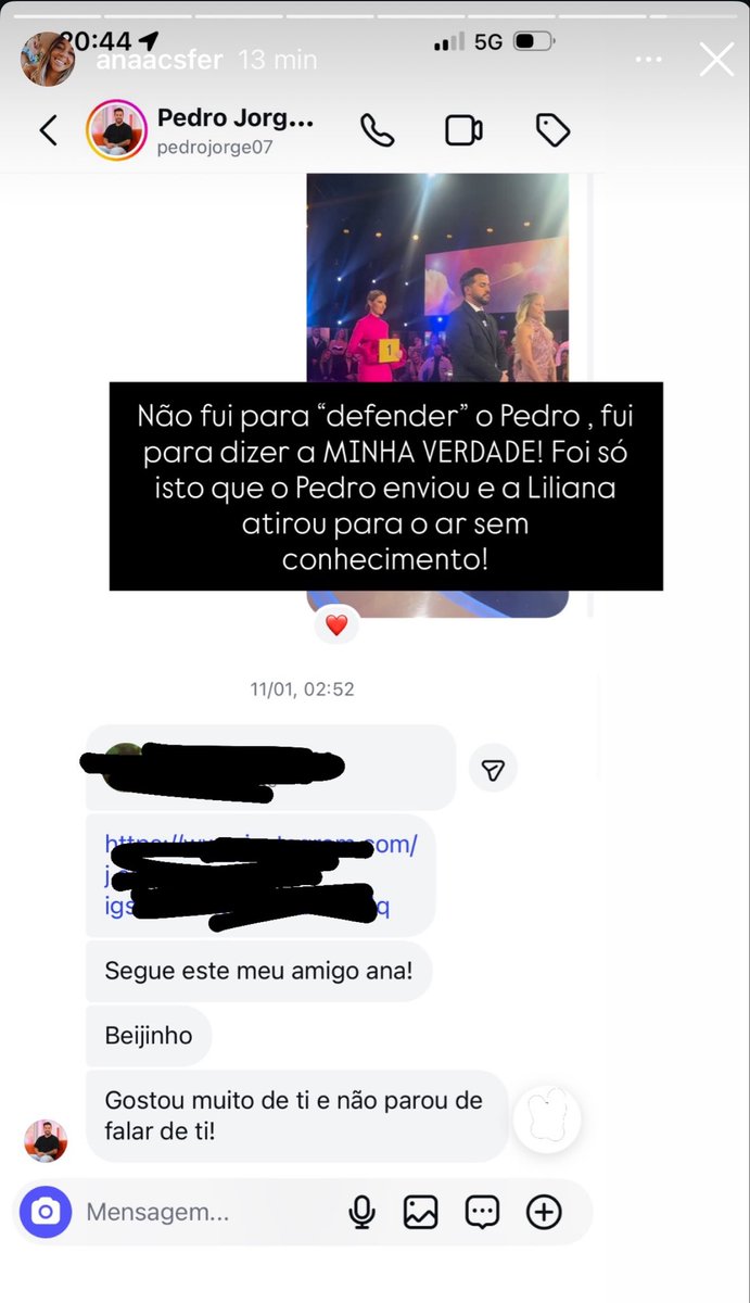 nonobpmartins's tweet photo. E já não é a primeira vez que a Liliana, e agora o Leandro, fazem insinuações graves sobre a pessoa do Pedro. Obrigada à Ana Cristina por repor a verdade de forma justa e imparcial 😘
#sstvi https://t.co/EwTdw9fAuo