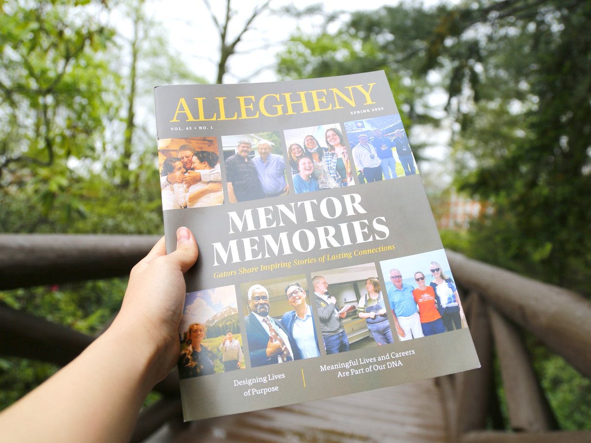 Allegheny College tweet media