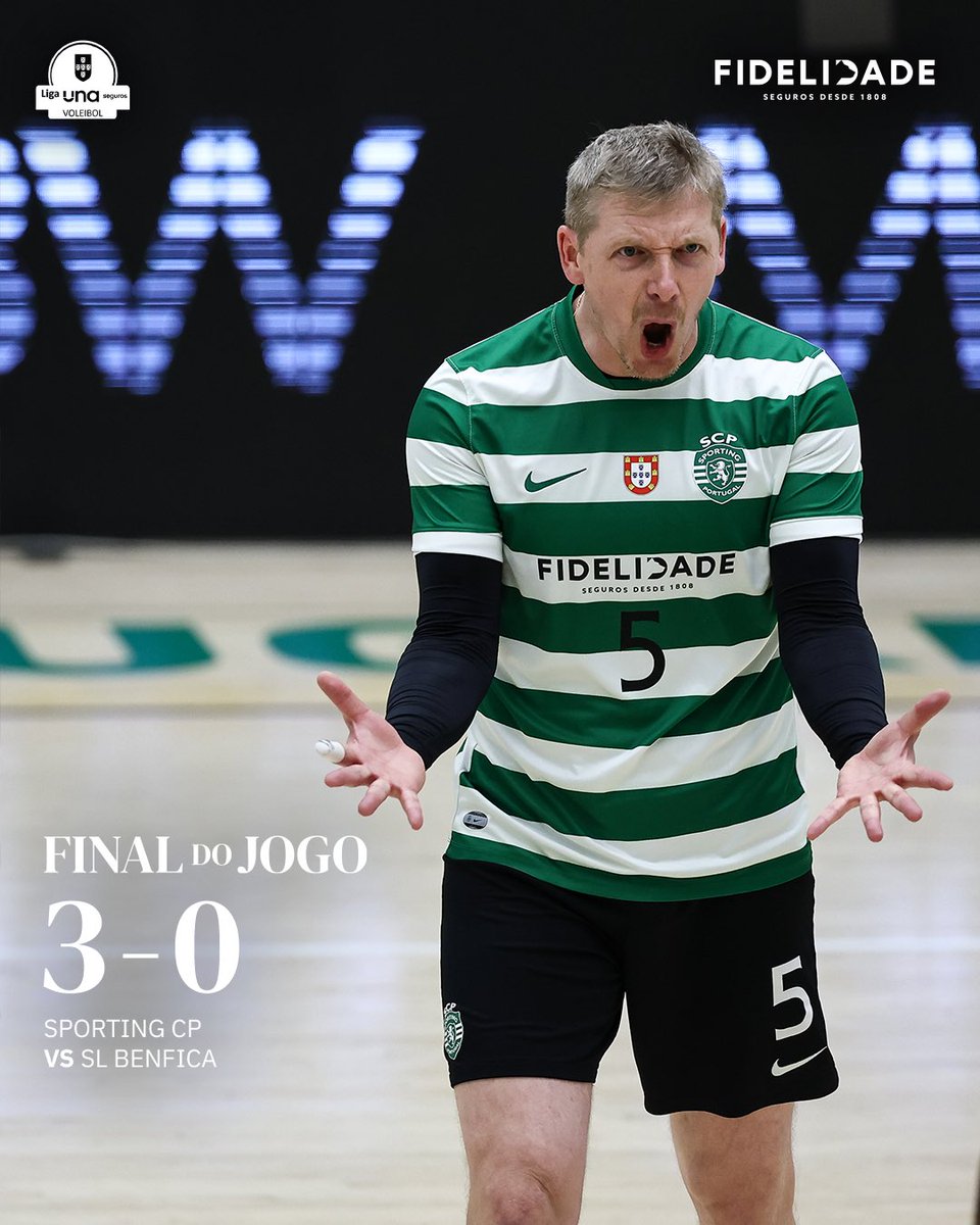 #VoleibolSCP | ⏹️ SOMOS BICAMPEÕES 🟢​⚪​​ ORGULHO, LEÕES! 🏆💚

🏐 Parciais: 25-18, 25-17 e 25-19. 
🟢 3-0 🔴 // #SCPSLB