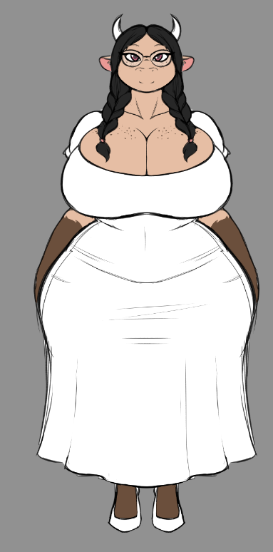 ArtJwink's tweet photo. Felt like drawing a random moo 🐮 https://t.co/araFcVhH5P