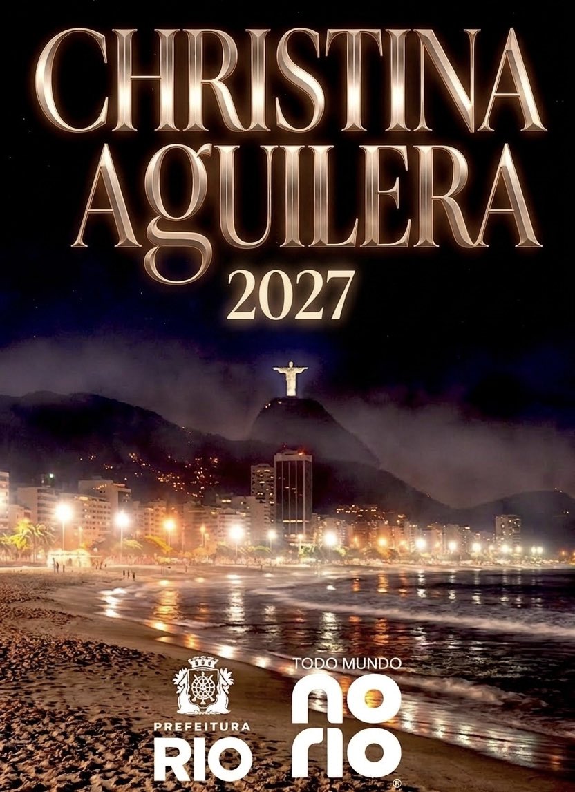Christina Aguilera confirmada como atração da edição de 2027 do “Todo Mundo no Rio”

Qual seria sua reação?