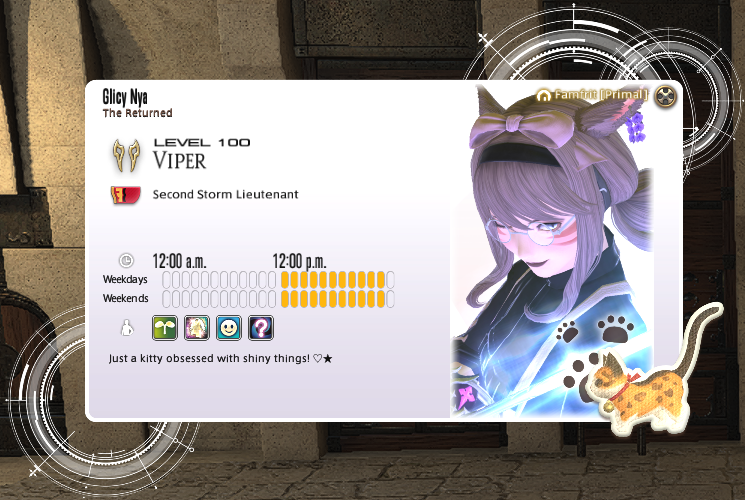 GlicinyaVT's tweet photo. Vtuber vs FFXIV Adventurer Plate 🗡

Eitaa! Vi que tem um monte de gente começando a jogar!!! Também comecei há pouco tempo e tô apaixonada pelo joguinho. O único problema é que eu NÃO CONSIGO NÃO GASTAR TODO O MEU GIL EM ROUPINHAS. https://t.co/lFO37aMlBS