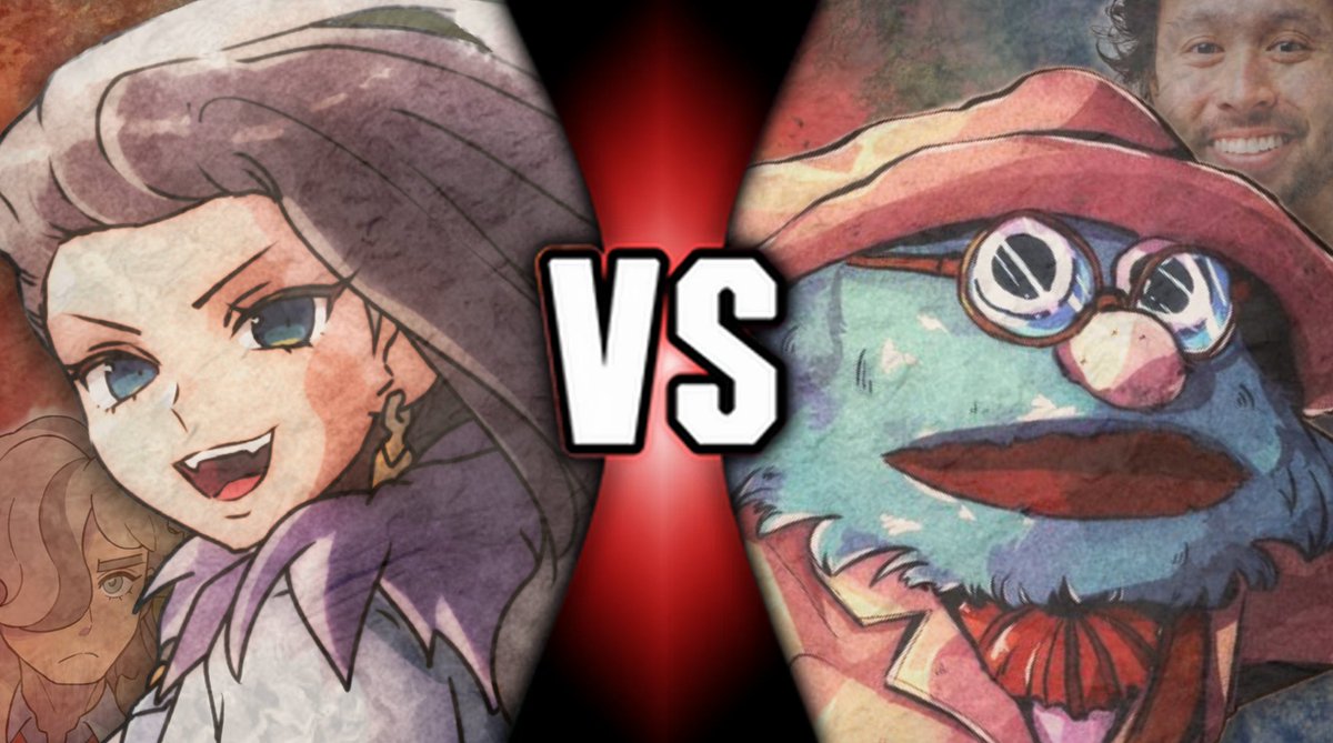 Diabetic64's tweet photo. @bloodryche40492 The Professor vs Professor Sada (Puppet History vs Pokemon Scarlet) https://t.co/5FcoDbcihC