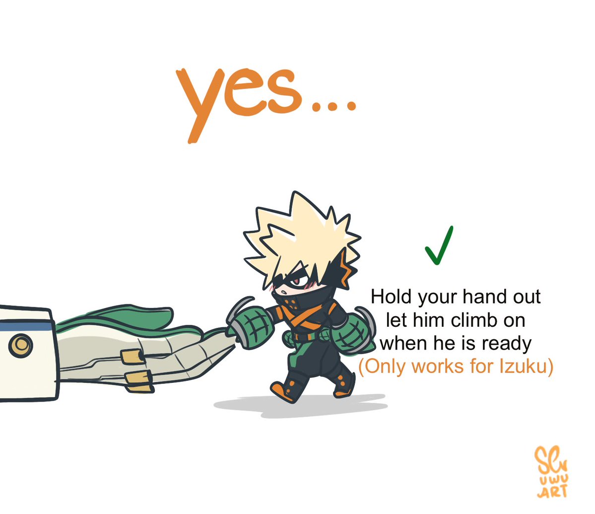 How to take (care of) your Kacchan 🧡✨

#bkdk