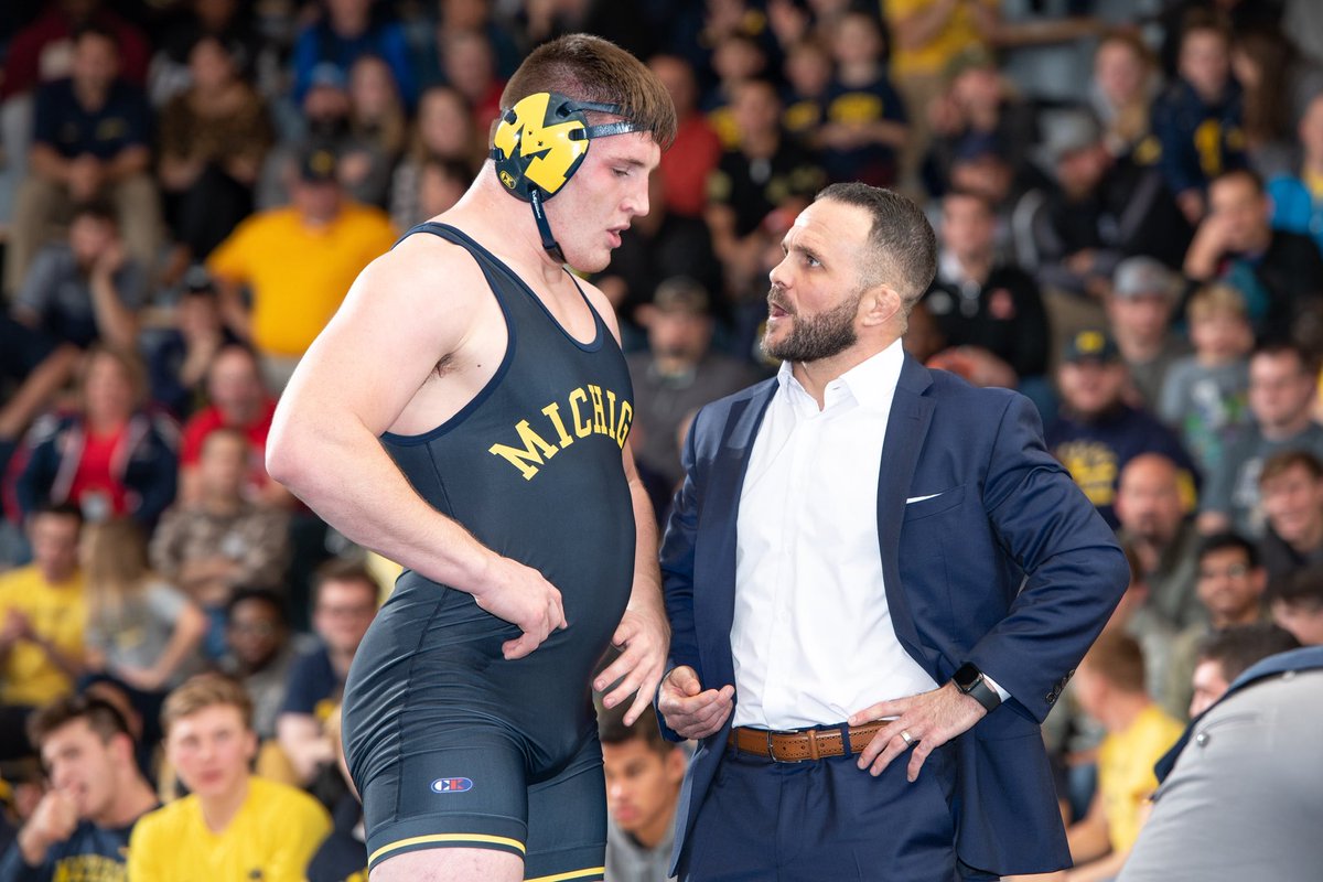 umichwrestling's tweet photo. We’ll miss having Josh around on levels both professional &amp; personal but know that he and his family will always be close to our program.

Help us in congratulating Josh &amp; thanking him for his years of dedicated service to &amp; the impact he’s had on Michigan wrestling and the CKWC. https://t.co/eNo19YPVXt