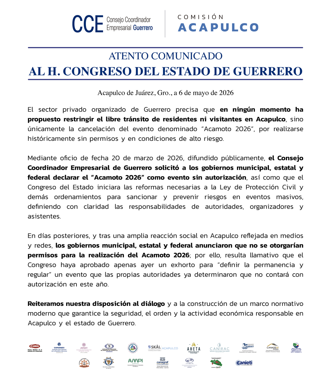 Consejo Coordinador Empresarial Gro tweet media