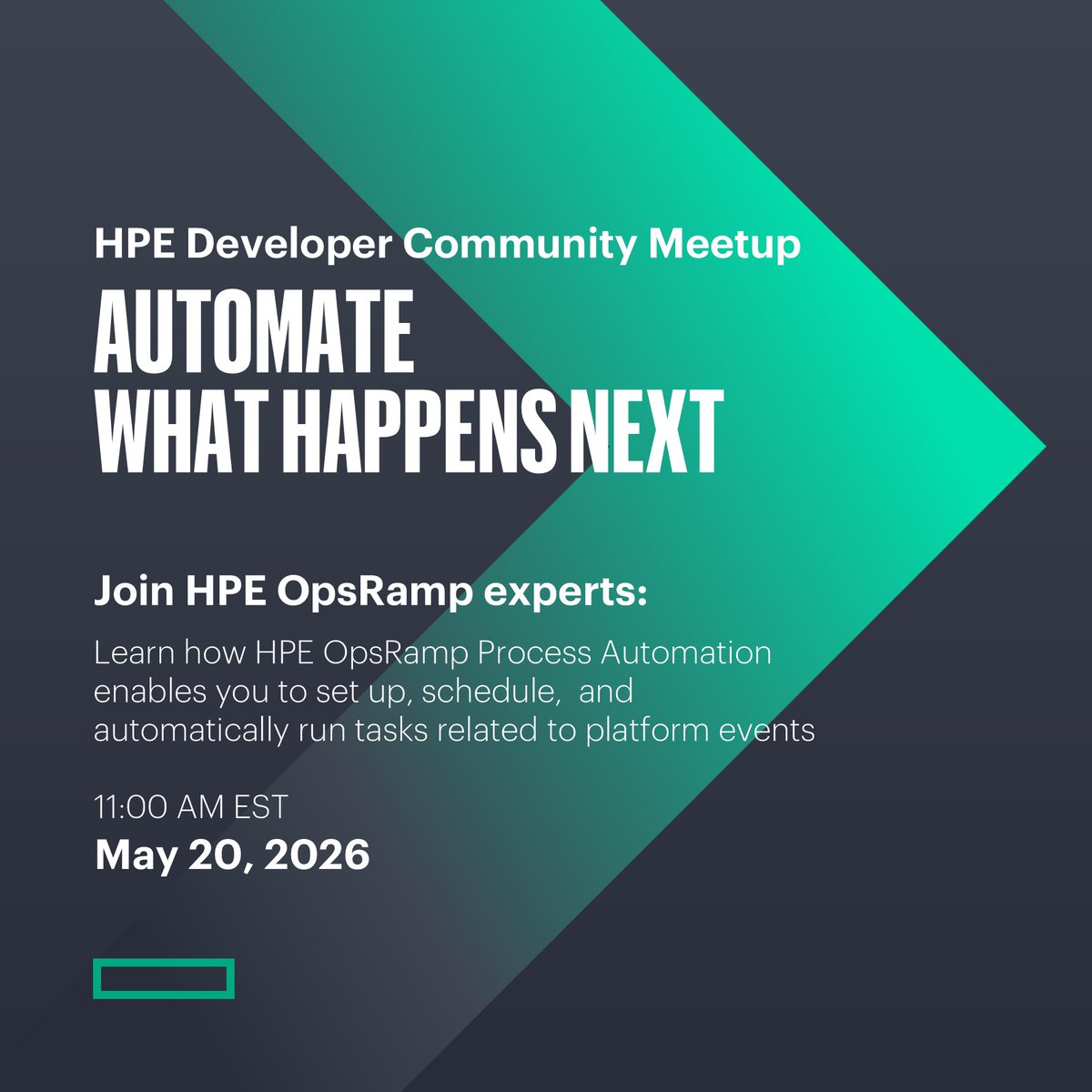 HPE Developer Community tweet media