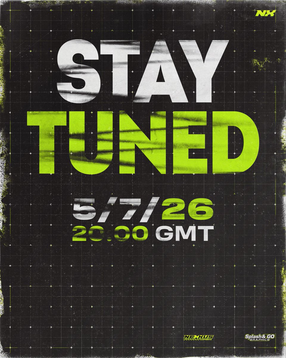 Nexxus_eSports's tweet photo. Keep your eyes peeled for a special announcement tomorrow 👀👀 https://t.co/h9yYekYkR1