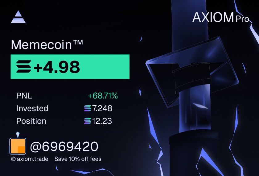 3volve6ix's tweet photo. You’re missing out on these GAINS!

Hop in our discord channel!

Addition to our channel Perps! 

https://t.co/55IRtgG4Iv https://t.co/vY4SAdc0bP