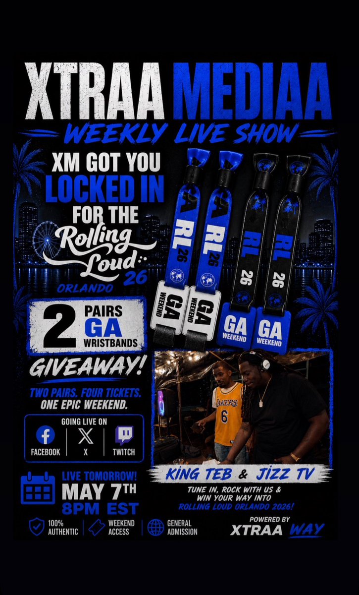 xtraamediaa_'s tweet photo. Giveaway tomorrow 🗣️ https://t.co/OXWg15oTGU