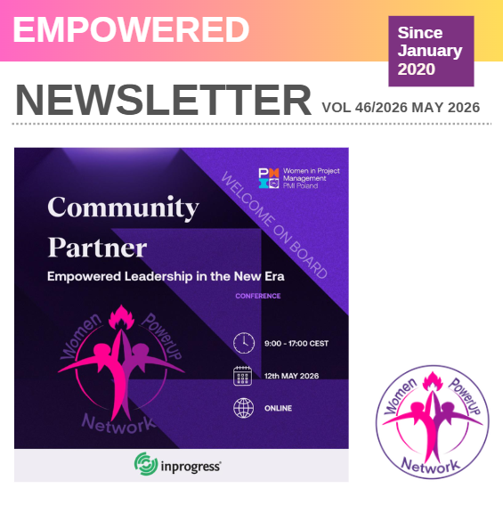 WomenPower_Up's tweet photo. 🌟 The May edition of the Empowered Newsletter is out!

✨ Empowered Leadership in the New Era
📖 Leadership, courage &amp; growth
🎬 Queen of Katwe &amp; Phiona Mutesi
🌍 Partnership with the Women in Project Management initiative of the PMI Poland Chapter

🔗https://t.co/zfZJ9DiTJY https://t.co/hw3INwmudU