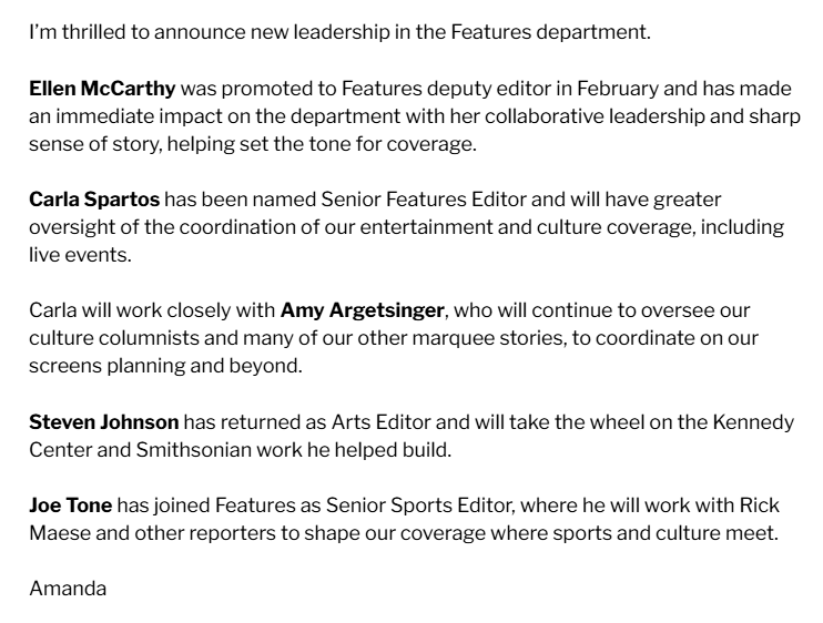 Washington Post Communications tweet media