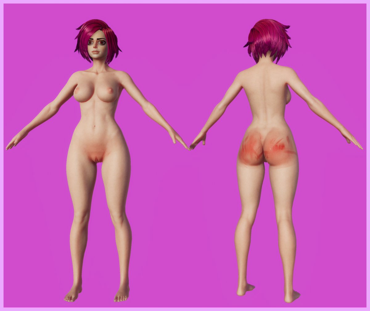 XGroundhog's tweet photo. BrokenPanty 0.6.95 Available: (New Outfit &amp; Mark Bruise) https://t.co/YZlUqphYrf #gamedev #nfsw #unity3d #adultgame #IndieGameDev https://t.co/0qcF3QAk6O