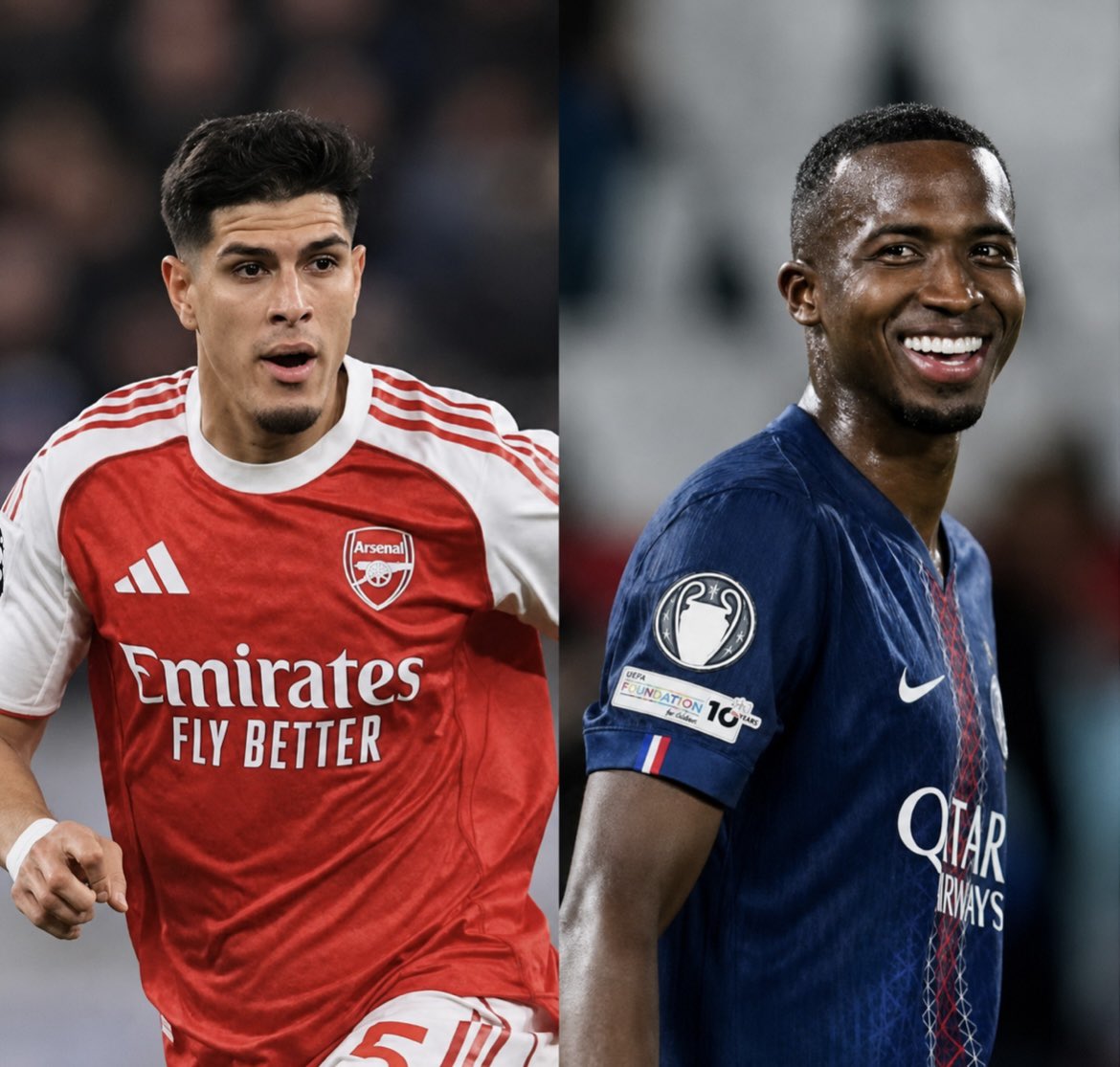 🚨🇪🇨 HISTÓRICO 🚨

Habrá FINAL de Champions League entre PSG 🆚 Arsenal 🏆

Por PRIMERA VEZ en la historia ¡DOS ECUATORIANOS se enfrentarán en una final de Champions!

🔴 Piero Hincapié con Arsenal
🔵 Willian Pacho con PSG

Ecuador sigue haciendo historia en Europa 🌍✨