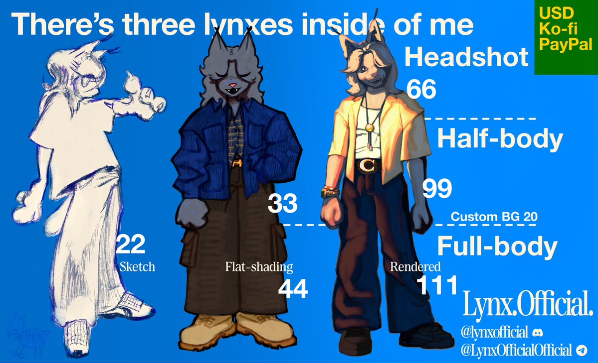 Lynx COMMS OPEN tweet media
