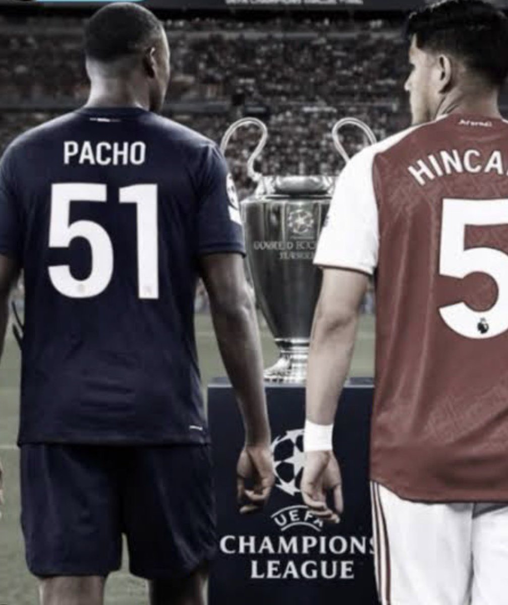 fabriciovelav's tweet photo. ¡HISTÓRICO!

Ecuador estará presente en la final de la UEFA Champions League por partida doble.

PSG 🇫🇷 defenderá el título ante Arsenal 🏴󠁧󠁢󠁥󠁮󠁧󠁿 el próximo 30 de mayo en el Puskás Aréna, en Budapest, Hungría. 

William Pacho vs Piero Hincapié

¡Orgullo ecuatoriano!🇪🇨 https://t.co/jY4E1W7yWo