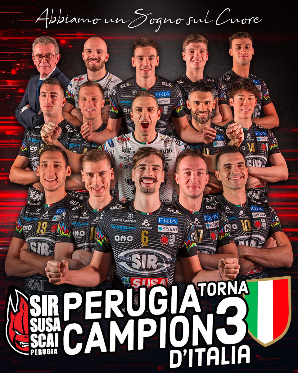 𝘾𝘼𝙈𝙋𝙄𝙊𝙉𝙄 𝘿'𝙄𝙏𝘼𝙇𝙄𝘼𝘼𝘼𝘼𝘼𝘼 🇮🇹🏆🤩
𝘾𝘼𝙈𝙋𝙄𝙊𝙉𝙄 𝘿'𝙄𝙏𝘼𝙇𝙄𝘼𝘼𝘼𝘼𝘼𝘼 🇮🇹 🏆🤩
𝘾𝘼𝙈𝙋𝙄𝙊𝙉𝙄 𝘿'𝙄𝙏𝘼𝙇𝙄𝘼𝘼𝘼𝘼𝘼𝘼 🇮🇹🏆🤩

#BlockDevils #PerugiaTornaCampion3