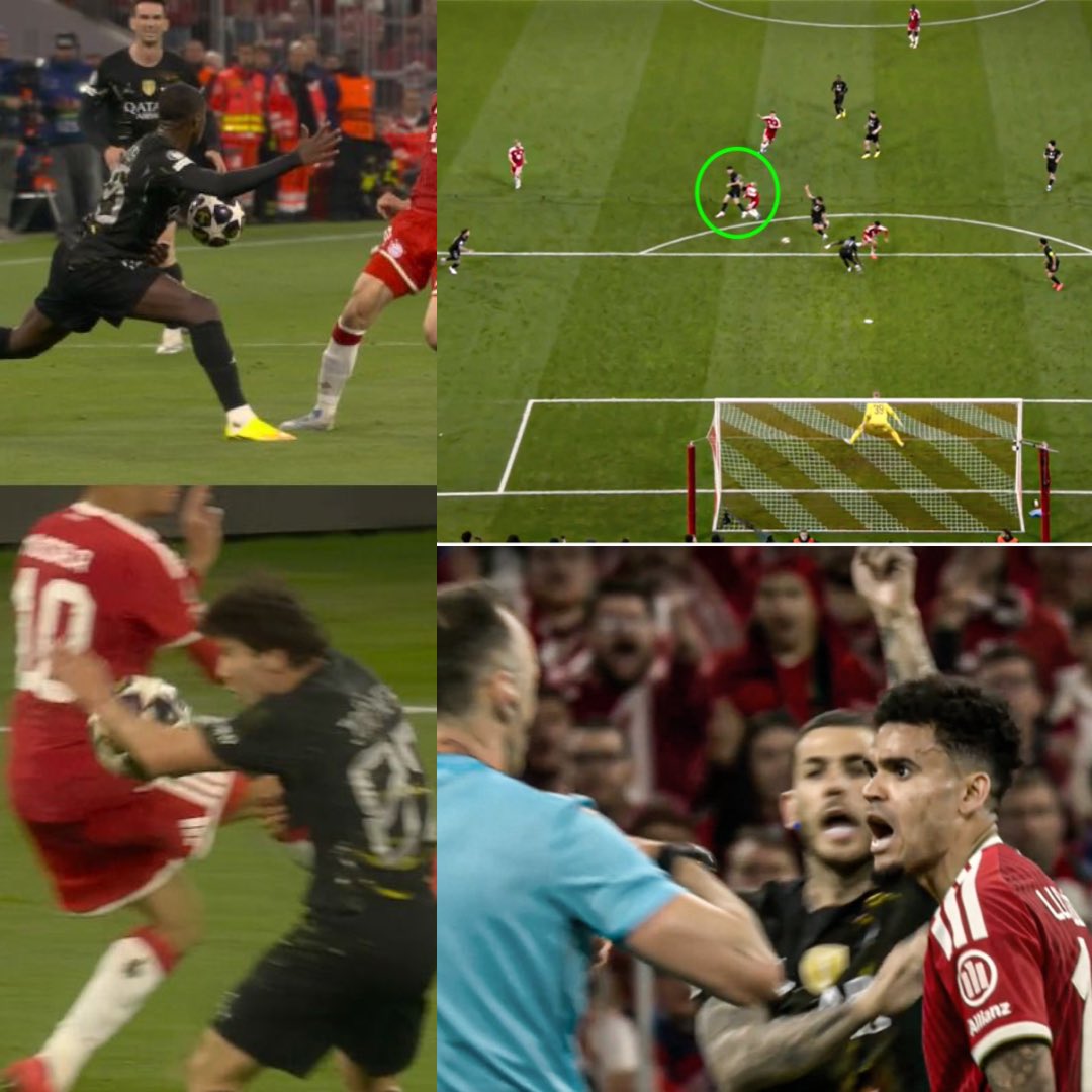 Vfynn_'s tweet image. 🚨🗣️ Oliver Kahn on how Bayern Munich got “robbed,” pointing to a penalty incident on Joao Neves and a second yellow for Nuno Mendes not given: 

“I’ve been in this game for decades, as player, captain, and now in the club and I have NEVER seen three clearer decisions ignored in