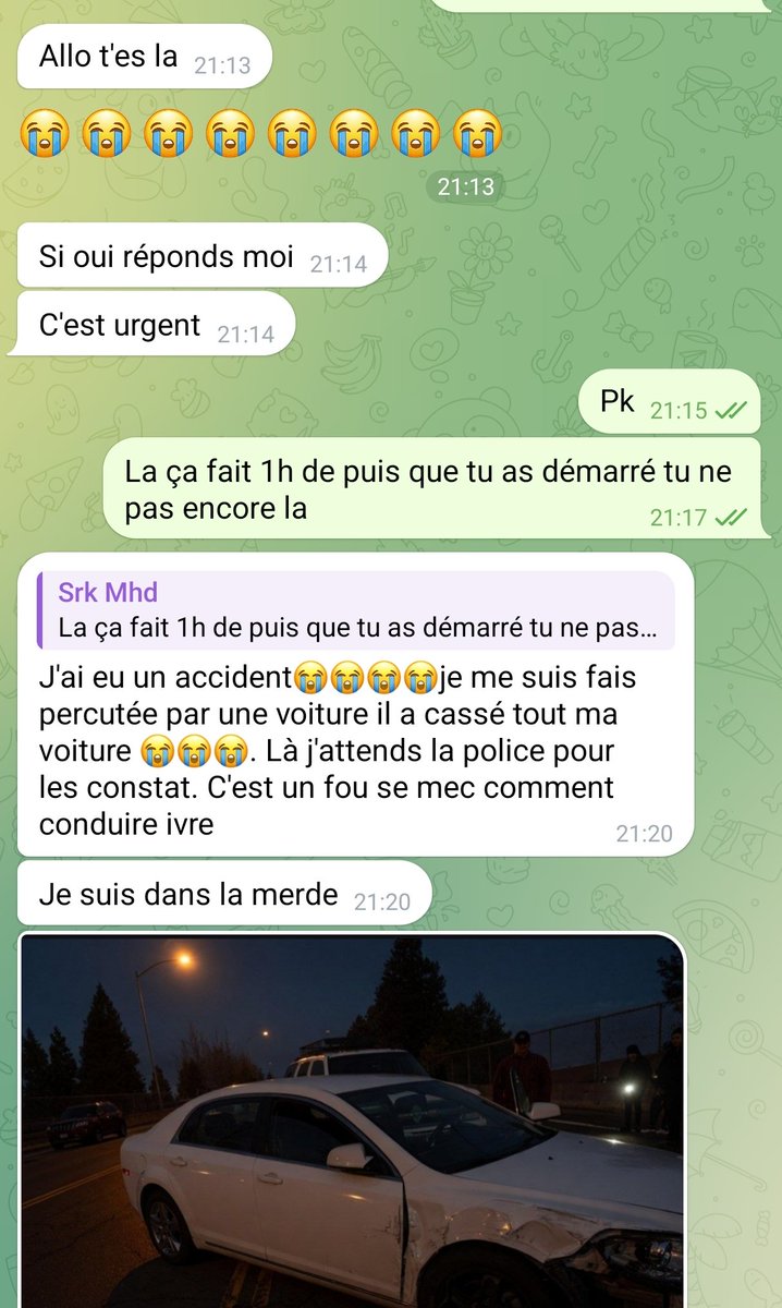 junior761774's tweet photo. @emystone16 Et elle envoie la même voiture à tout le monde donc faisait très attention c'est une arnaqueuse https://t.co/ciNBqgS52s