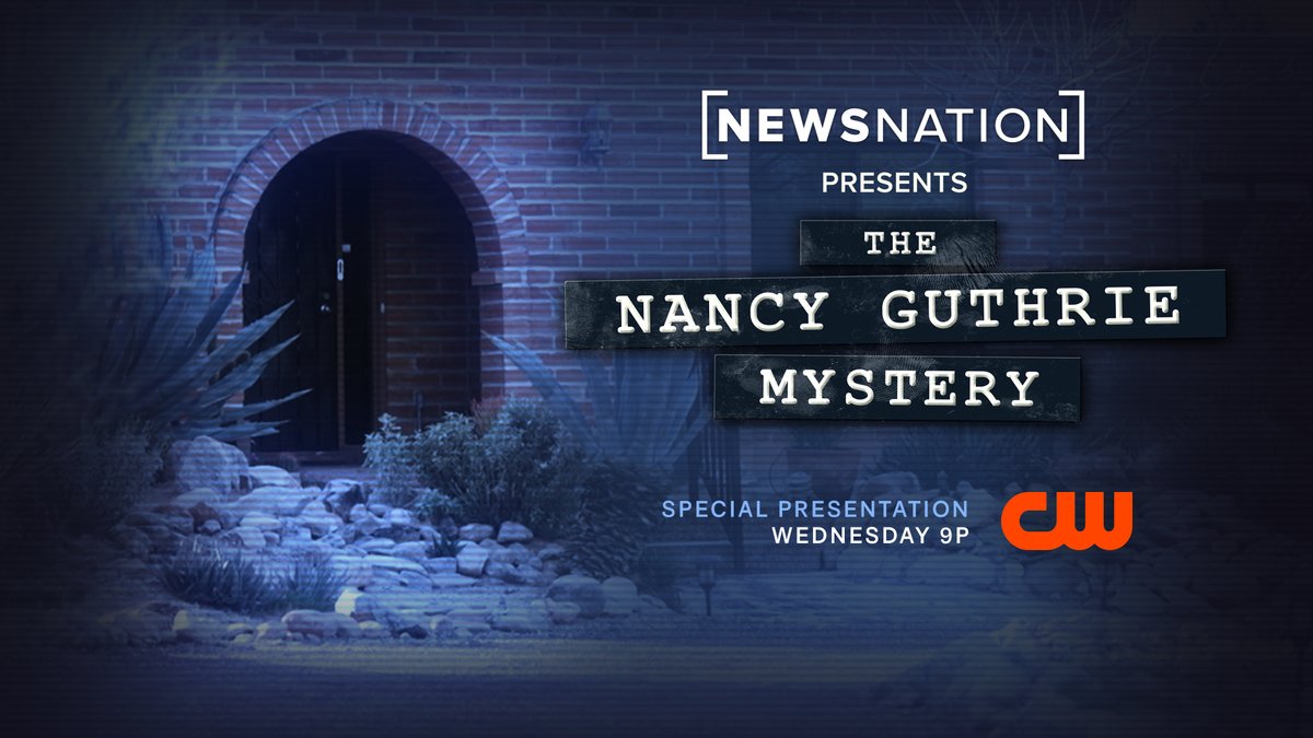 BrianEntin's tweet photo. The Nancy Guthrie Mystery airs tonight on @TheCW at 9pmET.
We explain everything we have learned from sources -- and sit down with the world's top criminal profilers. https://t.co/jRIjWVEz4J